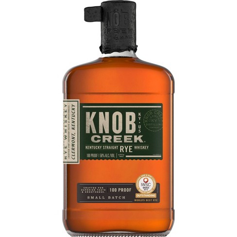 Knob Creek Straight Rye Whiskey - 750ml Bottle : Target