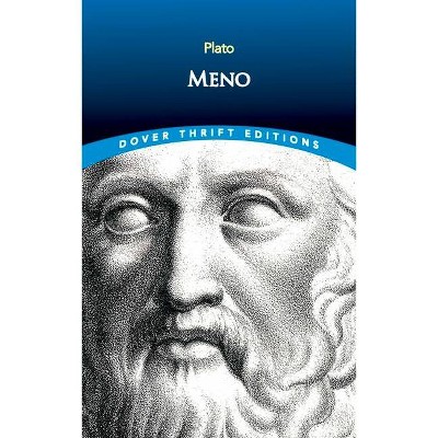 Meno - (Dover Thrift Editions) by  Plato (Paperback)
