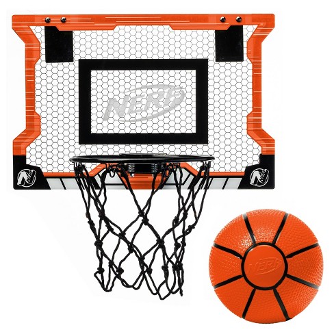 Nerf Nerf Pro Hoop Mini Basketball Set Over The Door Basketball Hoops ...