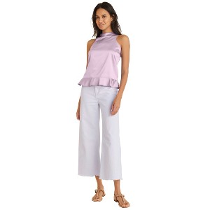 VENUS Womens Peplum Top  -  12, Lilac - 1 of 4