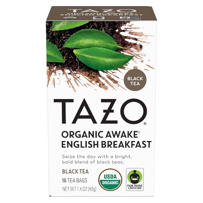 Tazo Regenerative Organic Tea - 16ct