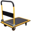 VisioGear Foldable Platform Truck Push Dolly, 330 lb. Weight Capacity, Black&Yellow, 28.7"*18.8"*32.6" - 4 of 4