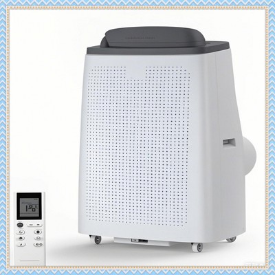 14000 BTU Portable Air Conditioner, Quiet AC Unit for 700 Sq.Ft with Remote, 3-in-1 Cool/Fan/Dry, Sleep Mode, No-Drain, Easy Install