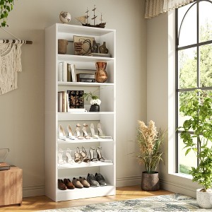 Besiost Closet System Set with Drawers, Freestanding Wardrobe Armoires with Shoe Racks - 1 of 4