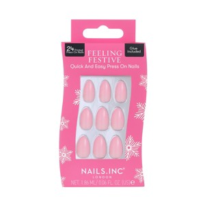 Nails Inc. Quick and Easy Press-On Nails - 24ct - 1 of 3