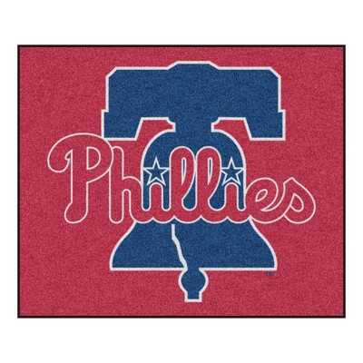 MLB Philadelphia Phillies 5'x6' Bell Logo Rug