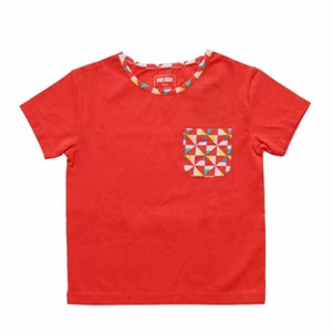 Ola! Otter Pocket Tee - Pinwheel Parade - 1 of 4