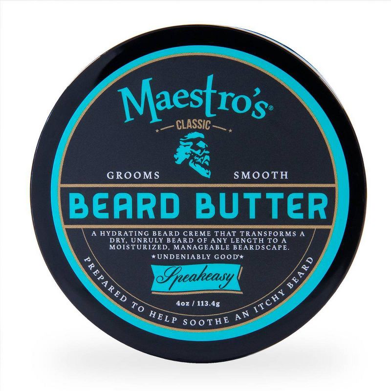 Maestro&#39;s Classic Speakeasy Blend Beard Butter - 4oz, 1 of 6