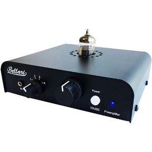 ROLLS Bellari Selectable Four Channel input to one stereo RCA output to amplfier Tube Pre-Amplifier w/3.5mm Jack Stereo input option PA555 - 1 of 1