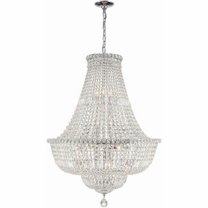 Crystorama Lighting Roslyn 15 - Light Chandelier in  Polished Chrome - 1 of 4
