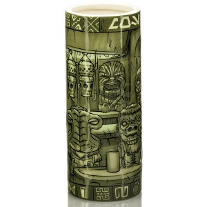 Beeline Creative Geeki Tiki Star Wars Mos Eisleys Cantina Scenic 24 Ounce Ceramic Tiki Mug - 1 of 4
