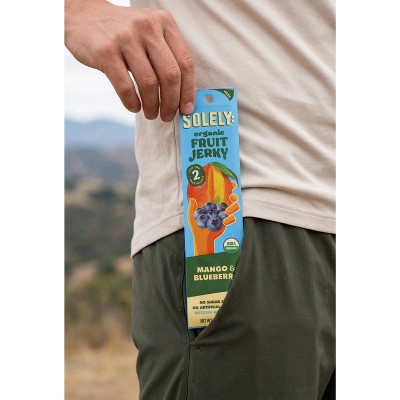 Solely Mango and Blueberry Fruit Snack Jerky - 4.1oz/5ct