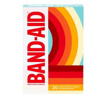 Band-Aid Adhesive Bandages - Designer Art - Assorted Sizes - 20ct