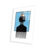 Little Prince Afropick Print on Acrylic Glass by Manasseh Johnson - iCanvas - 2 of 4