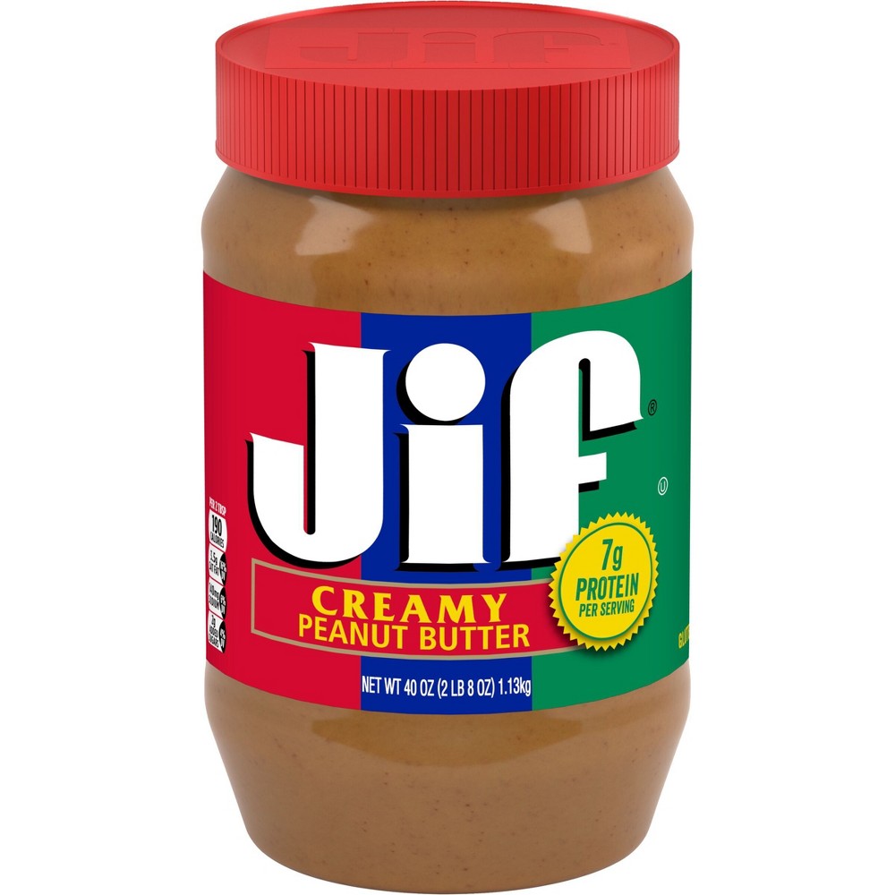 UPC 051500720011 product image for Jif Creamy Peanut Butter - 40oz | upcitemdb.com