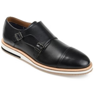 Thomas & Vine Thatcher Cap Toe Monk Strap Dress Shoe - 1 of 4