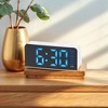 REGALWOVEN Plastic Digital Corded Accurate Electric Alarm Clock 6.3 x 2.6 x 1.6 inch - 2 of 4