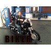 Bikers 4 piece Figurine Set for 1/18 Scale Models by American Diorama - 3 of 4