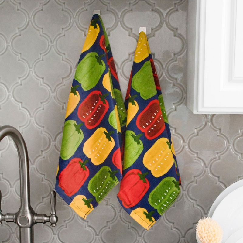 T-fal Print Fiber Reactive Kitchen Towel, Two Pack, 5 of 7