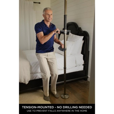 Deep Bronze Adjustable Metal Safety Grab Bar Pole