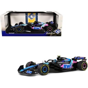 Alpine A524 #10 Pierre Gasly "BWT" Formula One F1 Monaco GP (2024) "Competition" Series 1/18 Diecast Model Car by Solido - 1 of 4