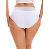 INSPIRE CHIC Women's Stretch Breathable Contrast Color Briefs 5 Pcs - 2 of 4