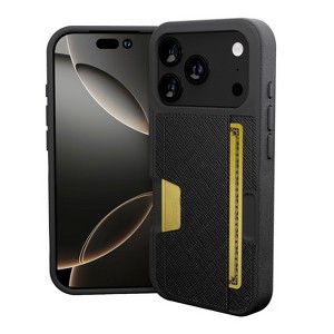 Smartish iPhone 17 Wallet Case - Wallet Slayer Vol 1 - Slim Grip Card Holder Cover - 1 of 4