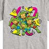 Boys' - Teenage Mutant Ninja Turtles - Retro Character Group Short Sleeve Graphic T-Shirt - 2 of 4