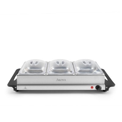 AROMA 7.5qt Warming Tray and Buffet Server