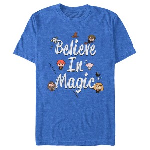 Men's Harry Potter Believe In Magic T-Shirt - 1 of 4