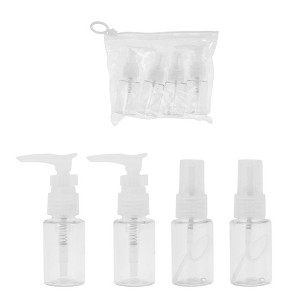 Unique Bargains Travel Container Set 4 Pcs - 1 of 4