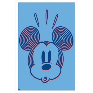 Trends International Disney Mickey Mouse - Lines Framed Wall Poster Prints - 1 of 4