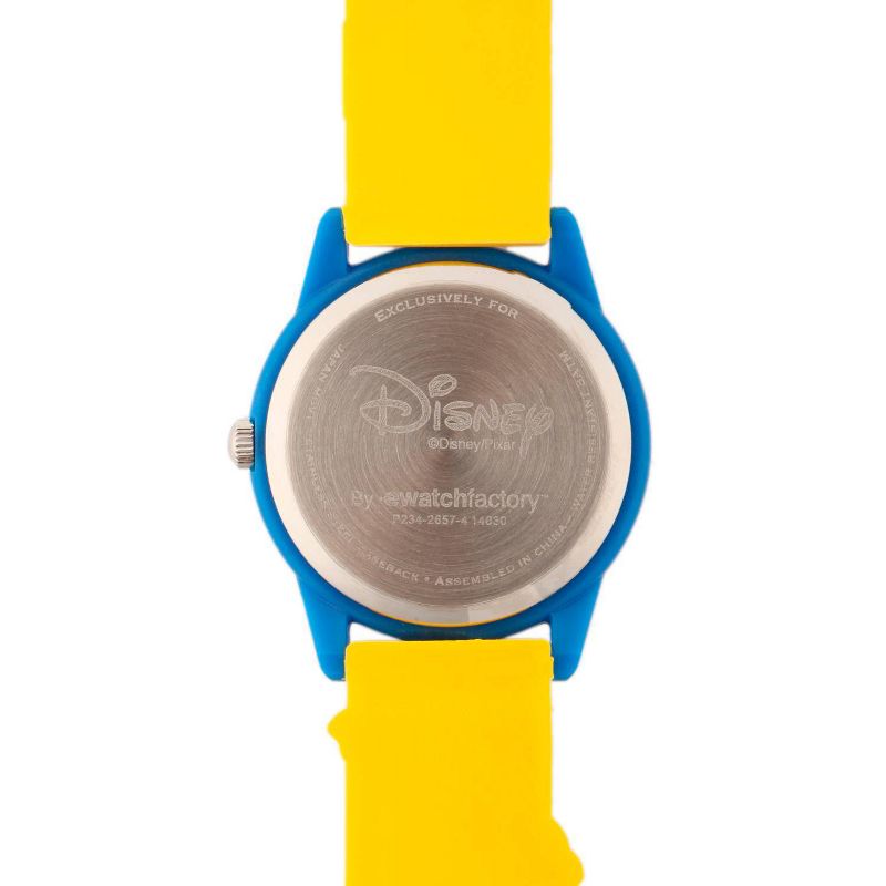 Boys&#39; Disney Cars Blue Plastic Time Teacher with 3D Strap Watch- Yellow, 4 of 6