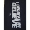 Ted Lasso I Believe In Believe Quote Men's Navy Blue Sleep Pajama Pants - 2 of 3