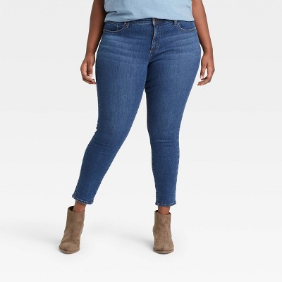 target denizen curvy skinny jeans