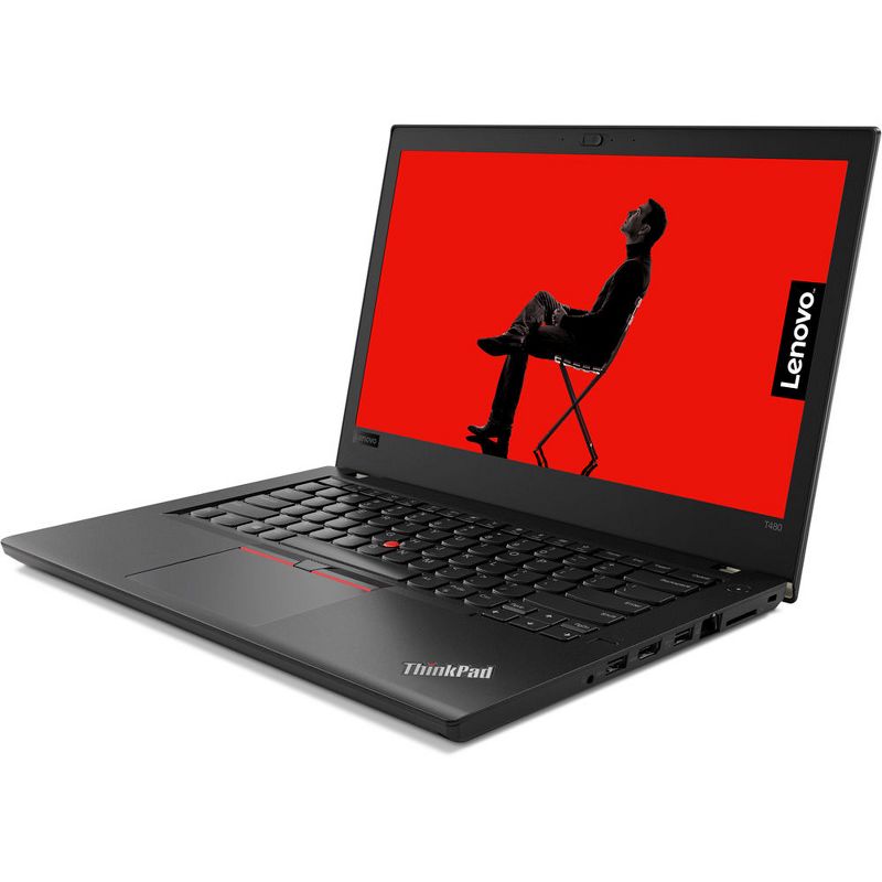 Lenovo Thinkpad T480 14" Laptop Intel Core i5 1.70 GHz 8GB Ram 256GB SSD W10P - Manufacturer Refurbished, 3 of 11