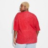 Women's Dr. Pepper Oversized Short Sleeve Graphic T-Shirt - Red - 2 of 3