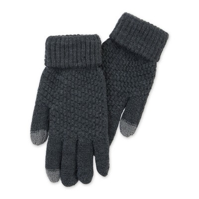Hadley Wren Bailey Knit Gloves - Charcoal