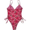 Betsey Johnson Womens' One-Piece V-Neck, Bandeau or Underwire Swimsuits - 2 of 3