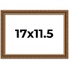 PosterPalooza | Classic Gold Picture Frame - UV Acrylic, Backing Board, Hanging Hardware Included - 2 of 4