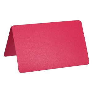 Unique Bargains Foldable Blank Wedding DIY Favor Decor Table Name Place Cards 100 Pcs - 1 of 4
