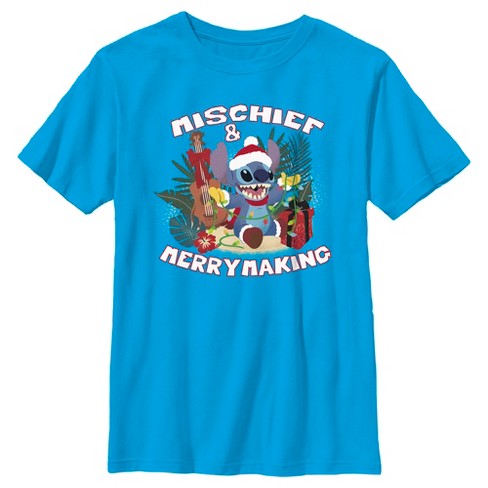 Boy's Lilo & Stitch Mischief And Merrymaking T-shirt : Target