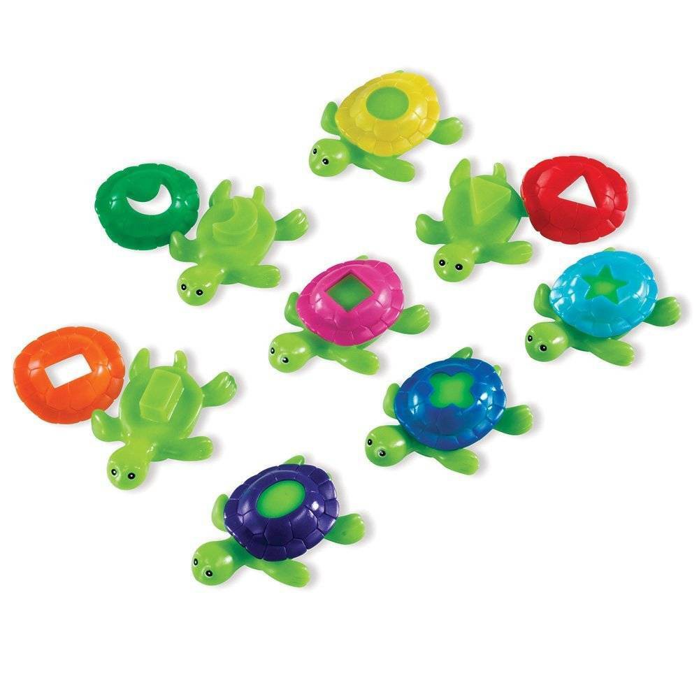 Photos - Bath Toy Learning Resources Shape Shell Turtles 