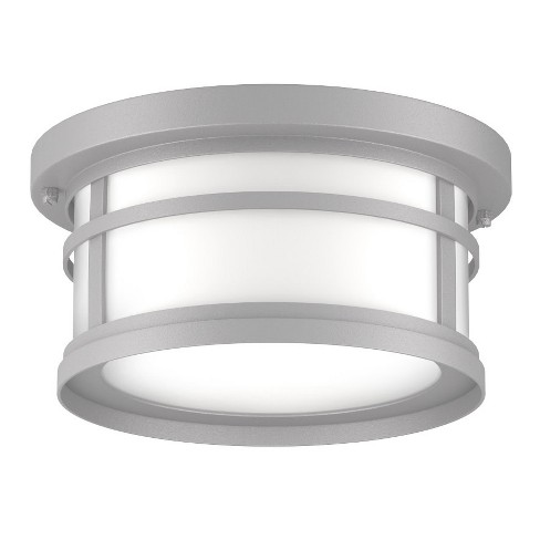 Park Harbor Phel1204 Nottoway 12 Wide 2 Light Flush Mount Outdoor Ceiling Fixture