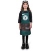 Dress Up America Barista Costume for Kids - Green Apron and Cap - 2 of 4