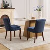 NicBex Dining Chair Set of 2 Modern Kitchen Armless Chairs with Cushion Seats and Backrest for Dining Room,Kitchen - 4 of 4