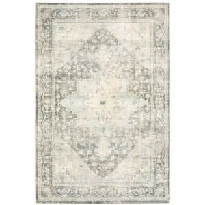 Oriental Weavers Savoy 28104 Grey/ Ivory Indoor Area Rug - 7'8" x 10' - 1 of 4