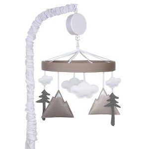 Trend Lab Musical Nursery Crib Mobile - Mountain Baby - 1 of 4