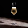 Viski Liminal Crystal Flutes, Ultrathin Clear Drinking Glasses, Thin & Lightweight, Elegant Glassware for Champagne, Wines & Cocktails, 9 oz, Set of 2 - 3 of 4