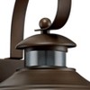John Timberland Hogan 14" High Bronze Motion Sensor Outdoor Wall Light Set of 2 - 3 of 4